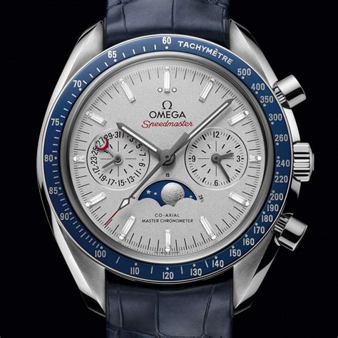 omega speedmaster with moonphase.